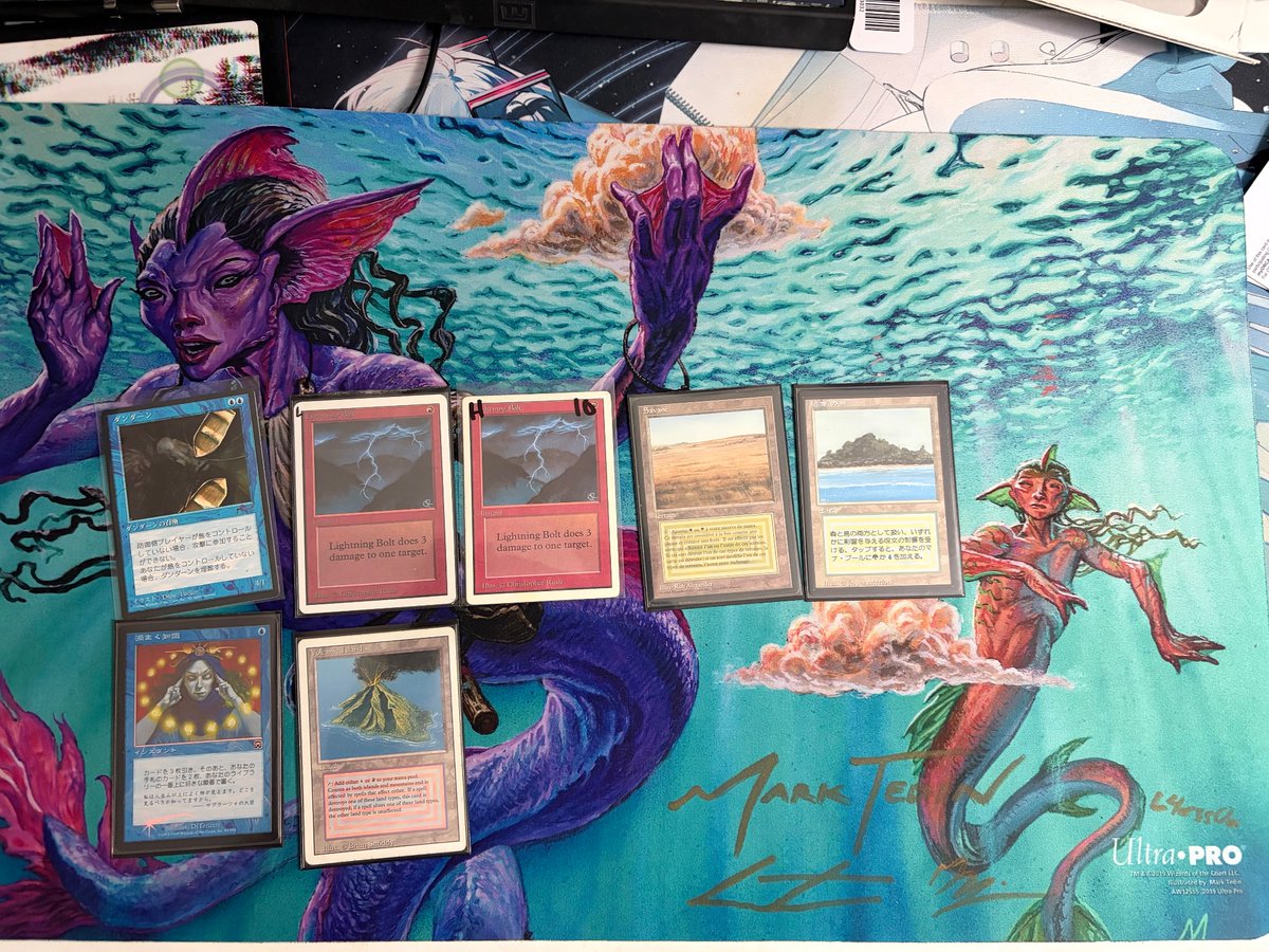 Frqing's tweet photo. Back from EW, 9-5-1 main event for min cash, 5-0 legacy trial for 13-5-1 over the weekend, quite proud of my first showing. Picked up some cool bling as well. Talked to lots of great people and all my opponents were kind, this community’s awesome ❤️. Hope to be back next year! https://t.co/fgKI48a2w8
