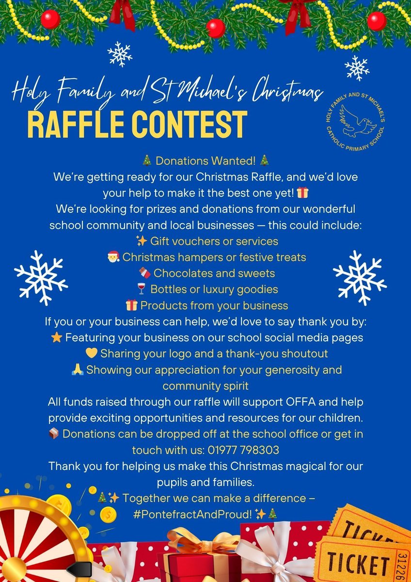 Holy Family & St Michael's Catholic Primary School tweet media