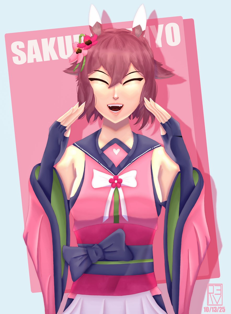 RevDraws10's tweet photo. ✨Sakura Chiyo✨
#umamusme #SakuraChiyonoO #fanart #umamusumefanart https://t.co/mKGYymZd2f