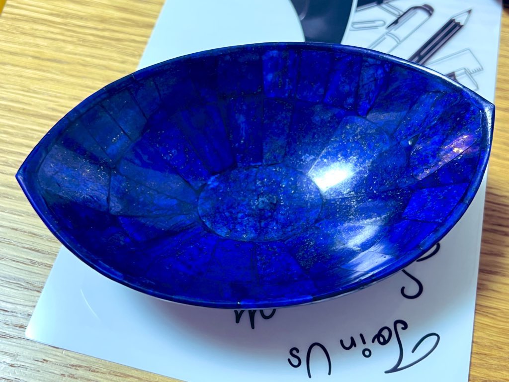 大阪関西万博 タジキスタン館 ラピスラズリ 器 大阪関西万博