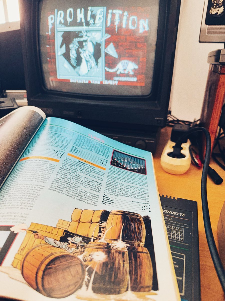 turk182es's tweet image. Avec un excellent article dans Tilt Magazine, Prohibition a été pour moi à la hauteur de mes espérances.
Bonne semaine à tous !
#Retroblog #retro #Retrogaming #RetroComputer #Amstrad #Oldies #Vintage #Jeuxvideo #Videogames