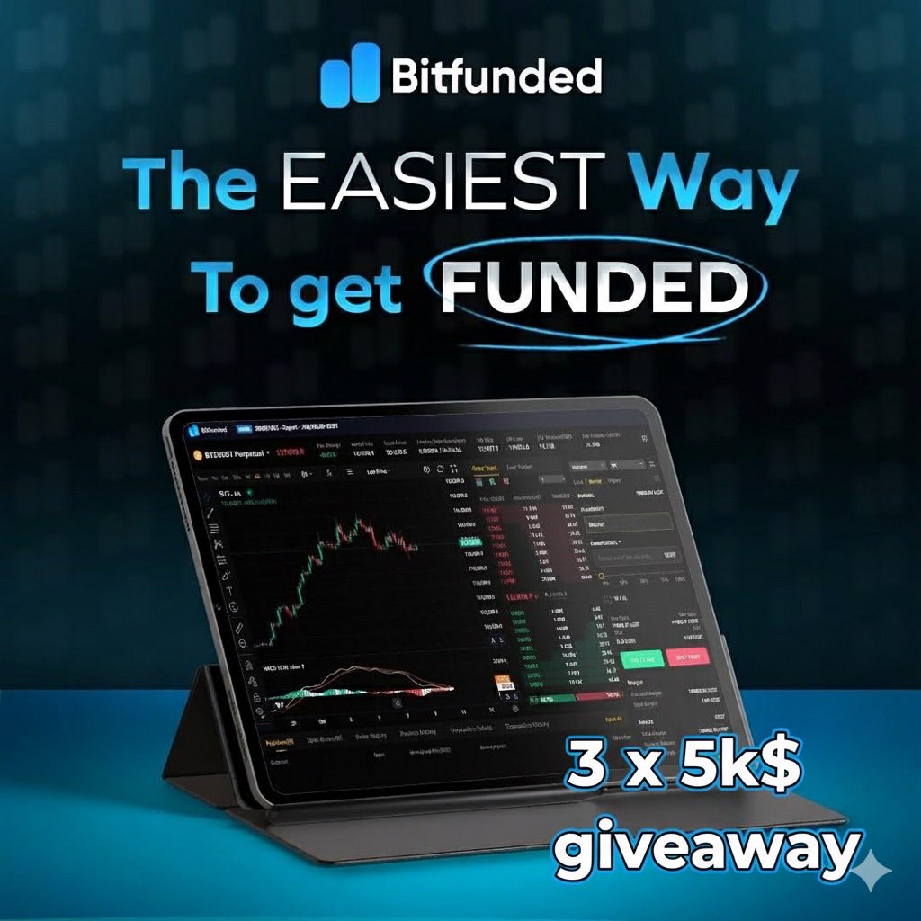 🍥Idris (@idrsshehu) on Twitter photo I’m thrilled to announce my new partnership with <a href="/bitfunded/">Bitfunded</a> the easiest way to get funded
I will give out 3 x 5k$ challenge accounts
👾Must follow
<a href="/bitfunded/">Bitfunded</a>
<a href="/Traderr_x1/">Trader X🧬</a>
<a href="/JABZ_FX/">JABZ☪️</a>
👾Also
<a href="/daraja_fx/">𝓑𝓵𝓿𝓬𝓴_𝓽𝓲𝓰𝓮𝓻🦅</a>
<a href="/Jalo_Trader/">JALO FOREX📊</a>
<a href="/Investopedia/">Investopedia</a>
👾Like and repost
👾Tag 3 traders
In 72hrs I’m thrilled to announce my new partnership with <a href="/bitfunded/">Bitfunded</a> the easiest way to get funded
I will give out 3 x 5k$ challenge accounts
👾Must follow
<a href="/bitfunded/">Bitfunded</a>
<a href="/Traderr_x1/">Trader X🧬</a>
<a href="/JABZ_FX/">JABZ☪️</a>
👾Also
<a href="/daraja_fx/">𝓑𝓵𝓿𝓬𝓴_𝓽𝓲𝓰𝓮𝓻🦅</a>
<a href="/Jalo_Trader/">JALO FOREX📊</a>
<a href="/Investopedia/">Investopedia</a>
👾Like and repost
👾Tag 3 traders
In 72hrs