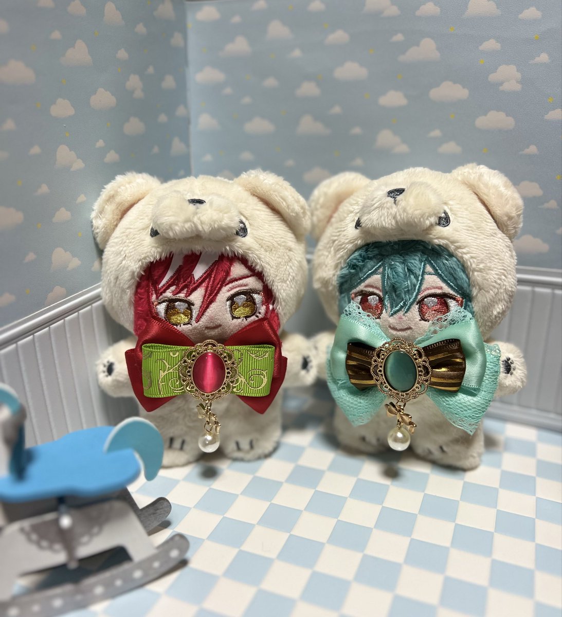 🎀の配色迷走中だから
チョコミントカラー付けてみたら
ピッタリだったァ( ˘ω˘ ) ｽﾔｧ…