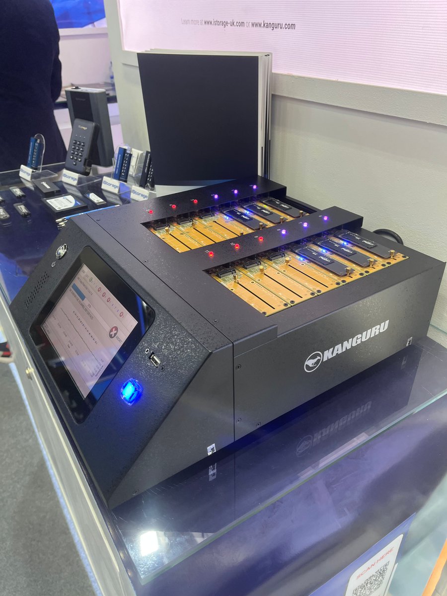kanguru_news's tweet image. GITEX Global 2025 is LIVE! 🚀 

Find iStorage | Kanguru with our partner Bulwark on Day 1 in the Cyber Valley at Stand D:50, Hall 25. 

Come see our FIPS-certified drives and strengthen your digital defenses! 🛡️ #GITEX #Cybersecurity