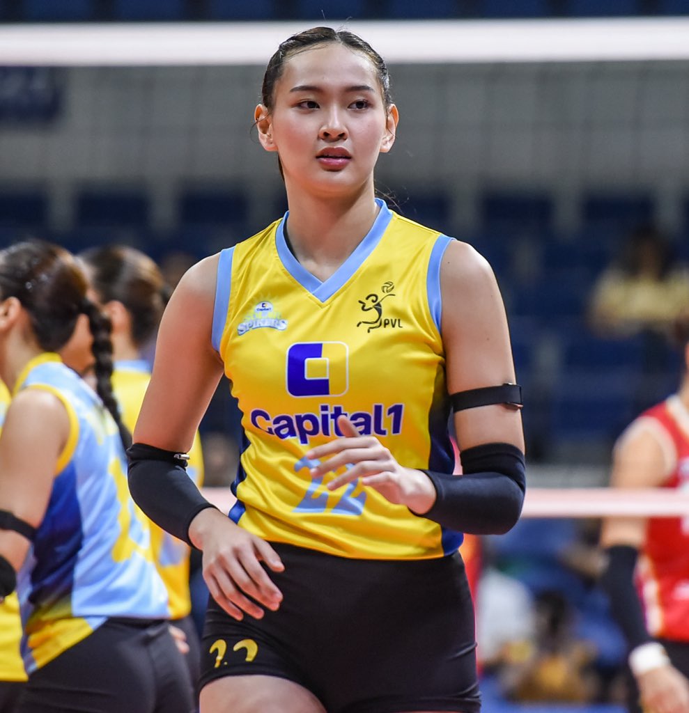 📊STATISTICS | PLDT 🆚 CAP1
[3 sets]

☎️DY, Kim Kianna  

1️⃣0️⃣ POINTS
6 attacks
4 blocks
9 excellent digs

☀️CRUZ, Leila  

9️⃣ POINTS
7 attacks
2 blocks