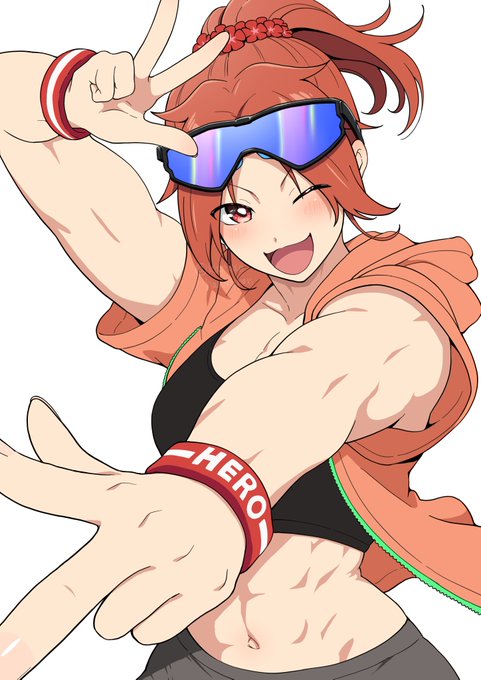 #三連休はフォロワーさんが増えるらしい 
うちの男勝り筋肉娘「上原あいか」ちゃんをすこってフォローしてくれたら嬉しいです!! 