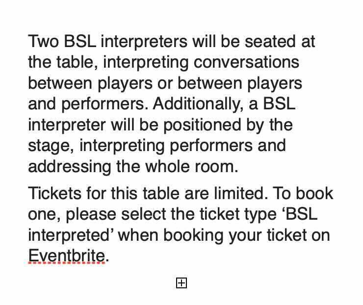 SignedCulture's tweet image. 1884, an anticolonial game-theatre show 25th Oct 1pm Wellcome Collection, London #BSLinterpreted
An immersive theatre show inspired by the hist of the 1884 Berlin Conference. This was an important moment in 19thC European partition of the African continent
buff.ly/MlDI198