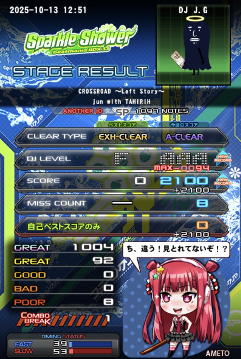 roramel's tweet image. 金曜日休みで4連休だった
ので、4日間頑張ってみた結果

自己べには程遠いが現状満足