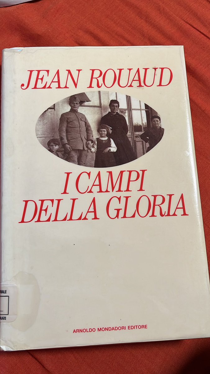 La ricostruzione dell’ambiente della provincia francese permeato dai ricordi  della guerra del ‘15-‘18 che vide la comparsa dell’iprite e la morte tragica di tanti giovani.
 Jean Rouaud - I campi della gloria