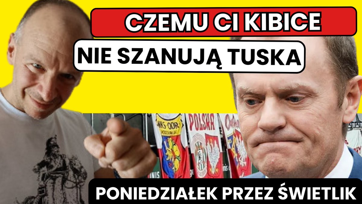 WiktorSwietlik's tweet photo. Widząc prorządowe media tak wzburzone poprosiłem chata o przygotowanie piosenek, które śpiewać powinni dla #Tuska @donaldtusk "megafajni kibice".
O meczu w Kownie, wykładzie prof. Nowaka, pęknięciu kultury, a nawet o Prawdzie i to nie moskiewskiej.
Link w komentarzu👇
#LITPOL https://t.co/oimfsg72nb