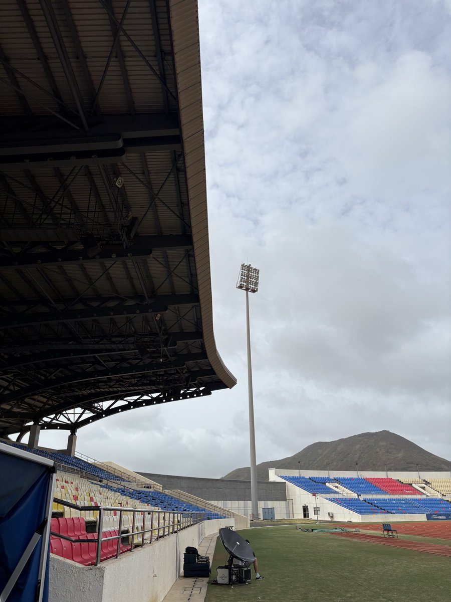 NickMiller79's tweet photo. Cape Verde could become the second smallest nation ever to qualify for the World Cup today. Beat Eswatini &amp; they’ve done it. 

I’m in Praia for the game. Journalists are supposed to be objective about these things but…god I hope they win. https://t.co/dewg1yggWr