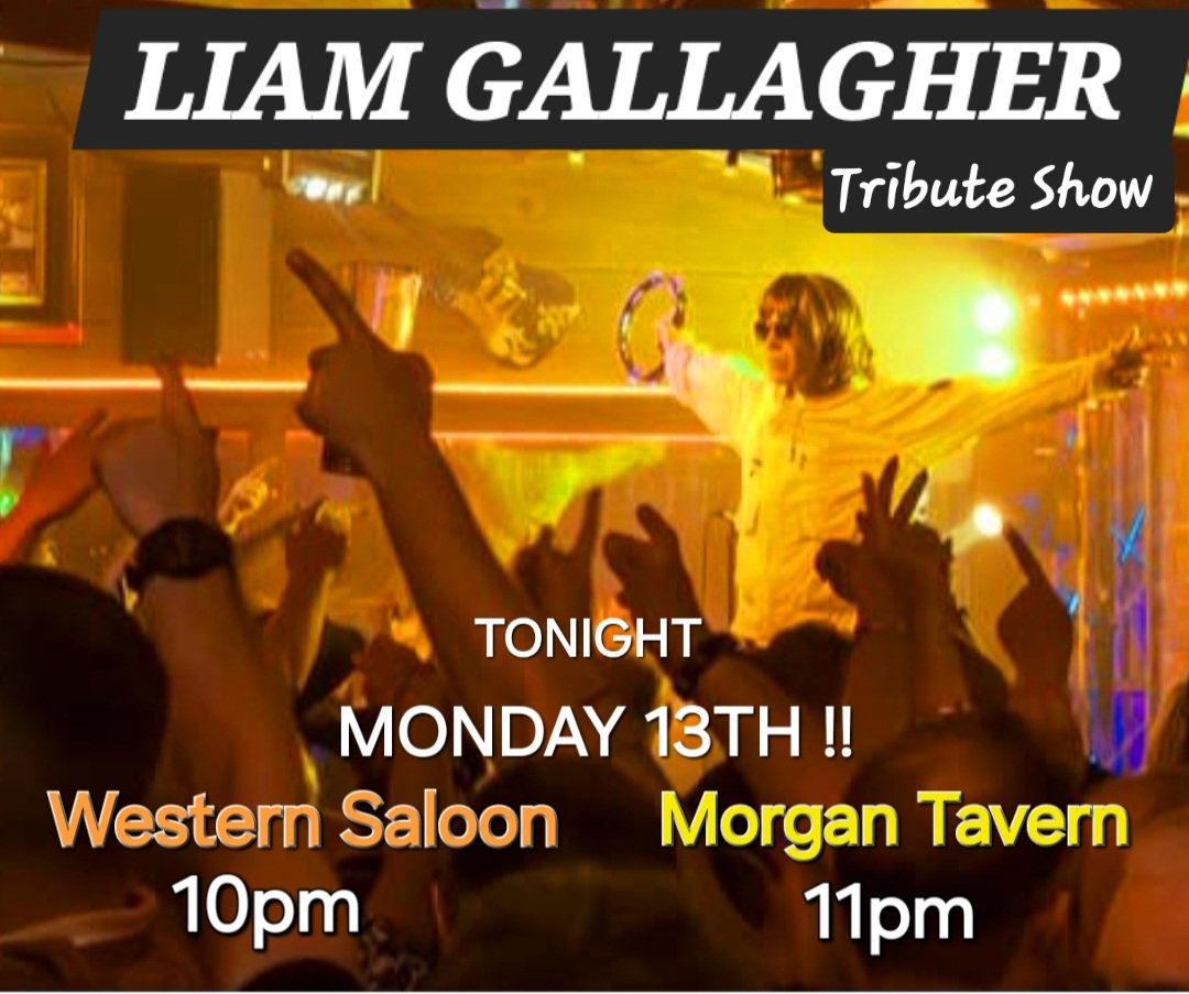 Coming to Benidorm ??
Extra show's tonight !! See'ya you there beautiful people Liam Gallagher Tribute Show Benidorm #OasisLive25 😎✌️