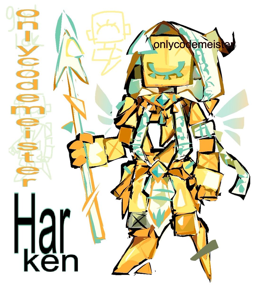 onlycodemeister's tweet image. My Harken Design