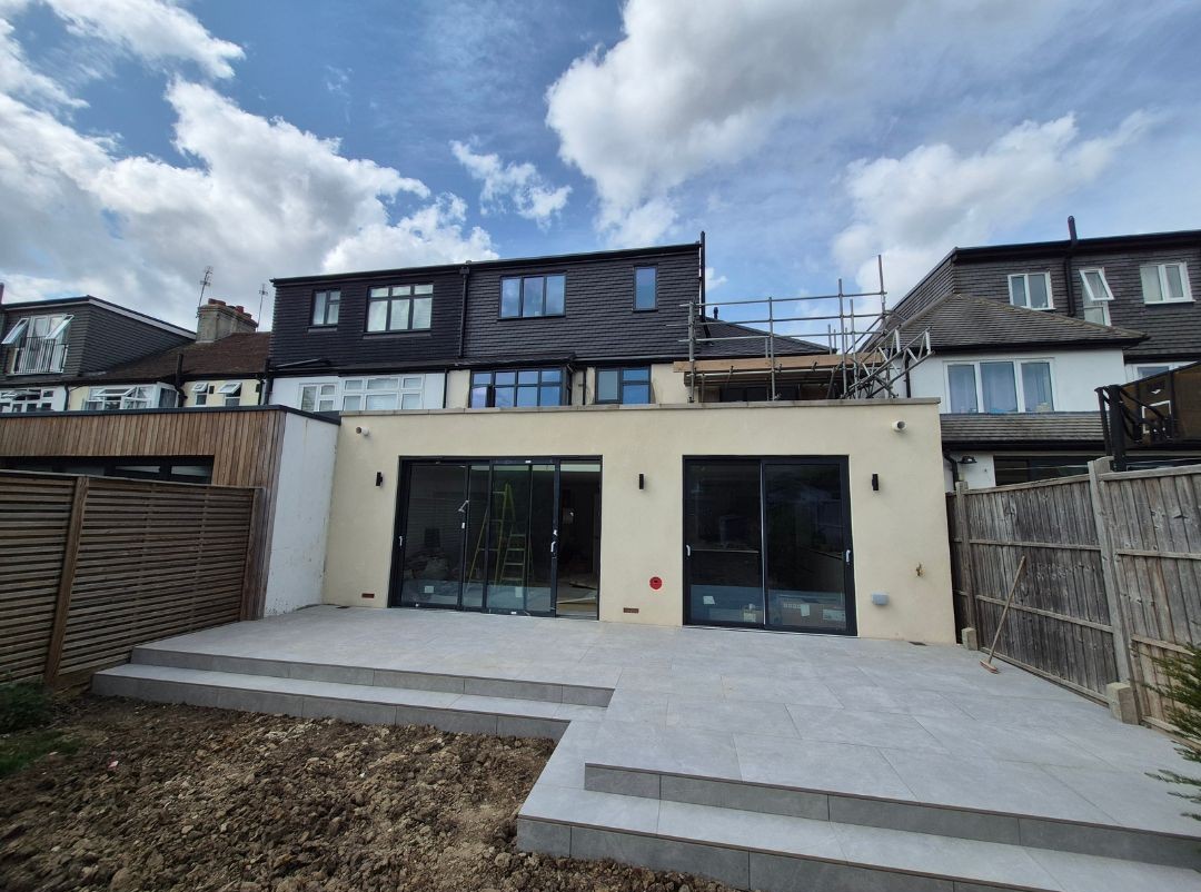 Drawings➡️Reality 
We worked with our friends @SimonMerronyArchitec to provide the #structural designs for a rear extension, internal modifications, and hip to gable #loftextension with a new staircase and new side and rear facing dormers for this property in #Twickenham.