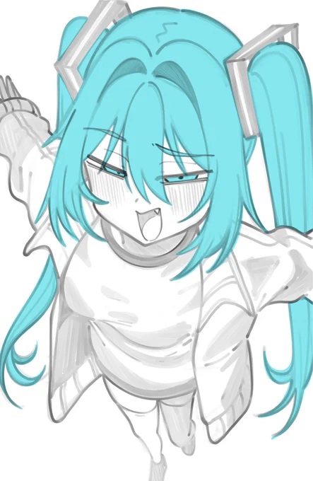 細目ミク