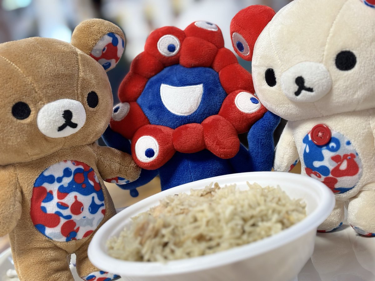 deki378's tweet photo. 万博ラスト飯
いつもお世話になりましたグランドフードコート…

#expo2025
#リラックマ
#コリラックマ
#ミャクミャク https://t.co/dD4n8ddOUS