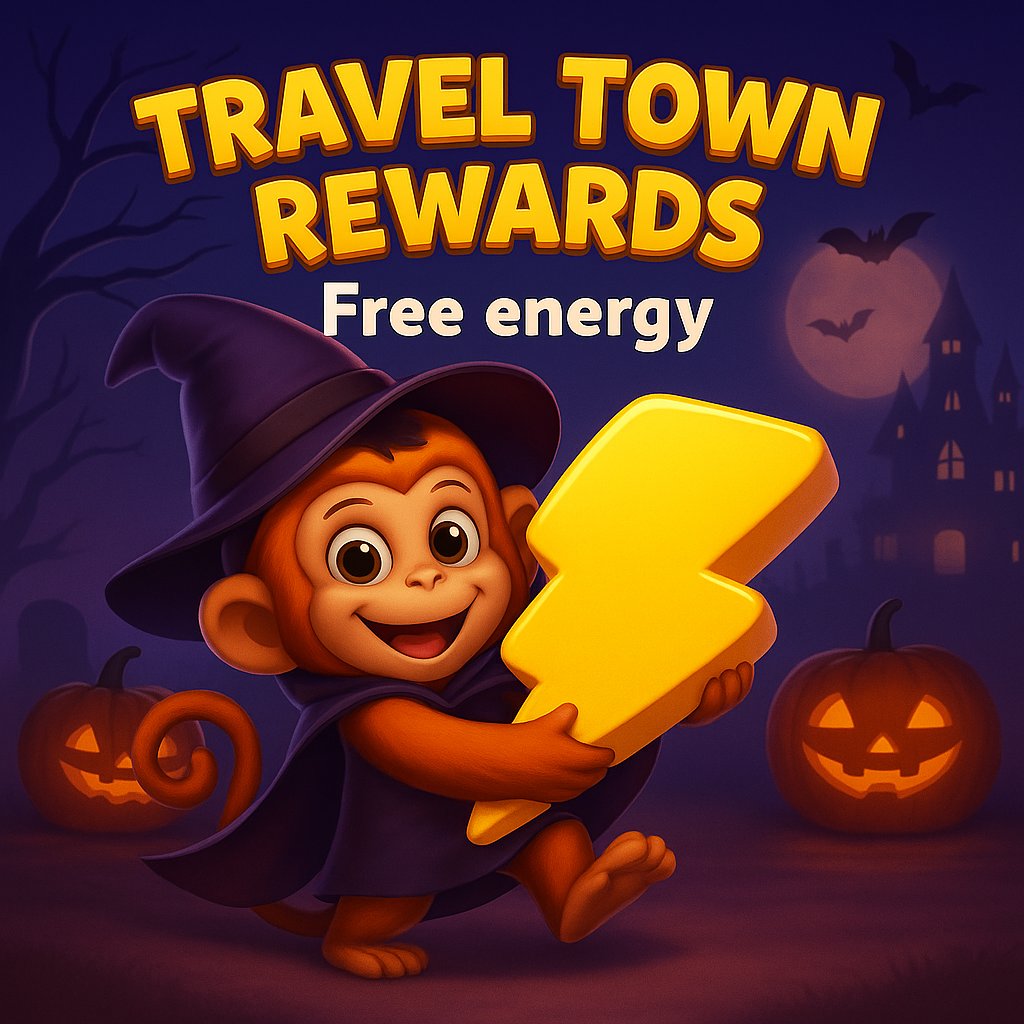 GameRewardsTips's tweet image. 🎃👻Get your free energy in Travel Town Rewards! ⚡
gamerewardstips.com/?g=gr

Grab your boost now and keep the fun going! 🍬

#TravelTownRewards #FreeEnergy #halloweenevent #GameRewards #SpookySeason #HalloweenFun #gamerewardstips