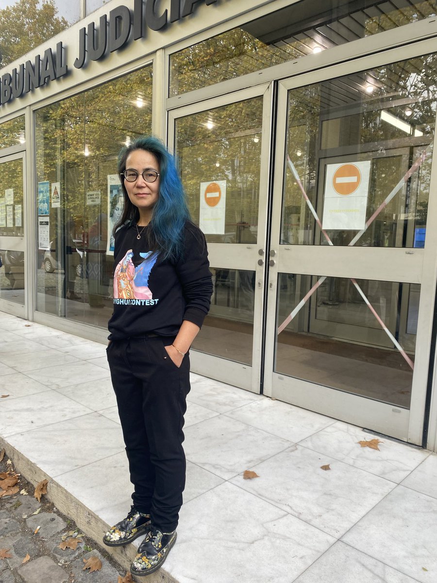 BenJeannerod's tweet image. Le tribunal d’Evry a condamné @DilnurReyhan à 150€ d’amende et 1€ symbolique de préjudice. 

Ce n’est pas Dilnur, chercheuse et défenseure des droits renommée, qui devrait être condamnée mais le gouvernement chinois pour ses crimes contre l’humanité contre les Ouïgours.