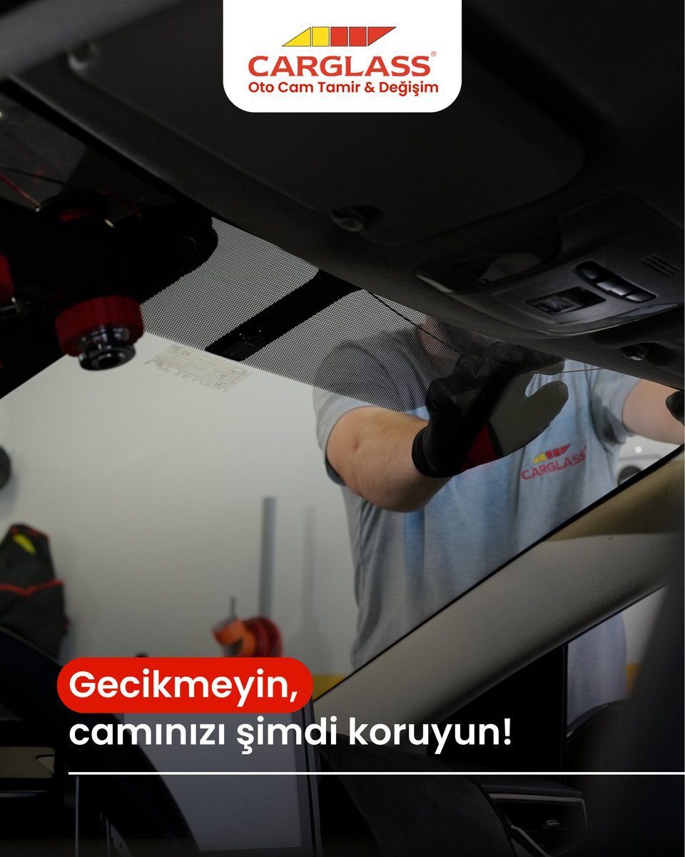 Ertelediğiniz her küçük çatlak, yarın daha büyük bir masraf ve zaman kaybı olarak karşınıza çıkabilir. 

Bugün küçük bir tamir yaptırarak hem bütçenizi hem de güvenliğinizi koruyabilirsiniz.

Gecikmeyin, camınızı ve cebinizi şimdi koruyun.

#TeamCarglass #CarglassTürkiye