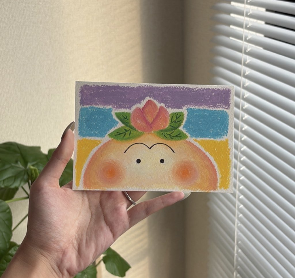 クレパスにハマって早2ヶ月目 🍎
少しずつ上達しているような気がする ＊*. 📚