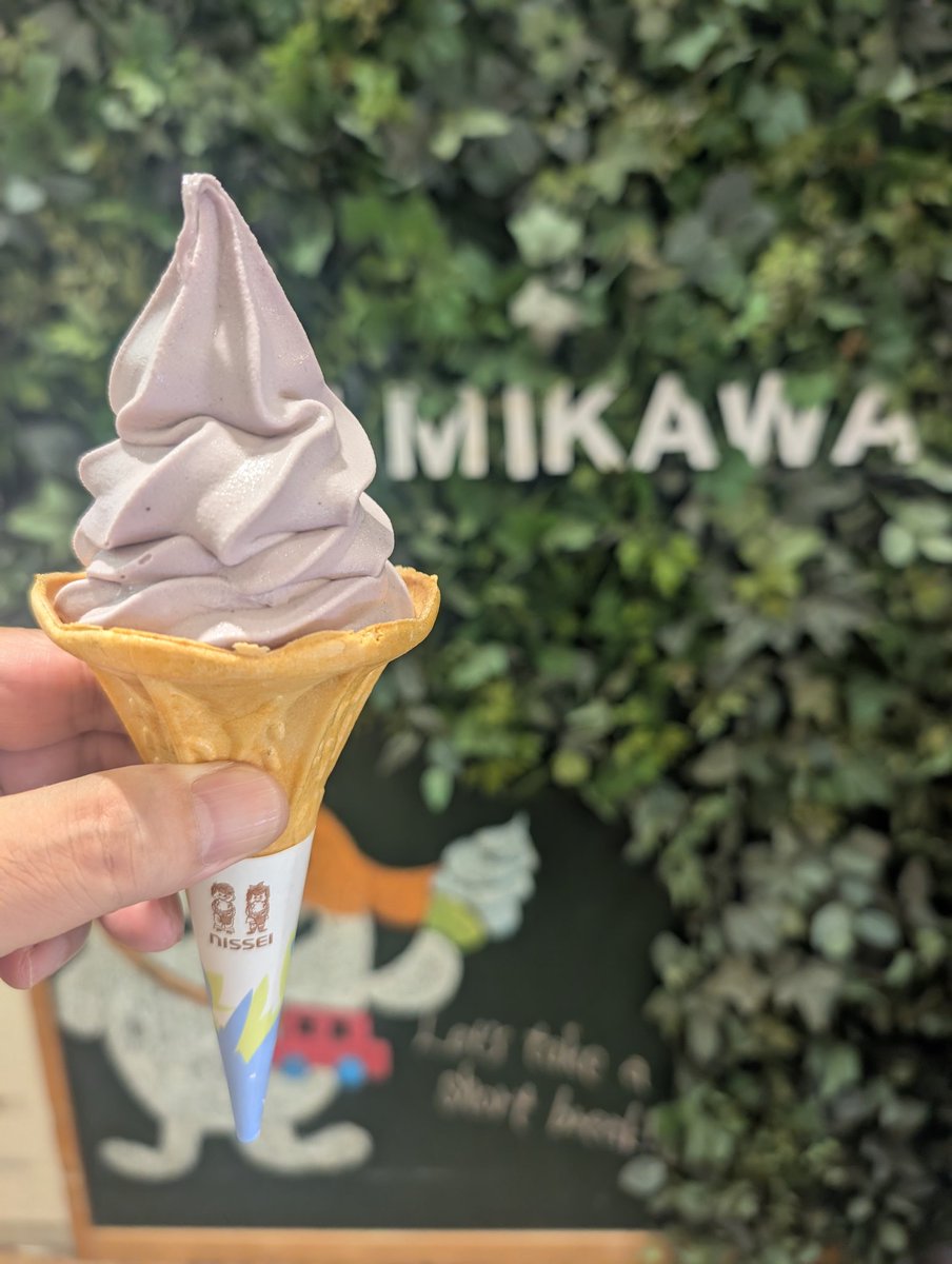 ＃コペンソフト部
今日のソフトはブルーベリーソフト🍦