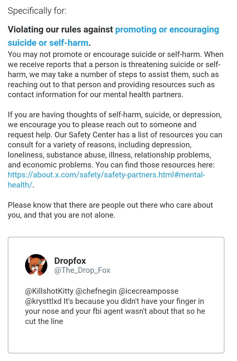 Twitters report AI is retarded. Had to wait 8 hours to appeal this bullshit. I'm pretty sure I know the asshat who keeps doing it.