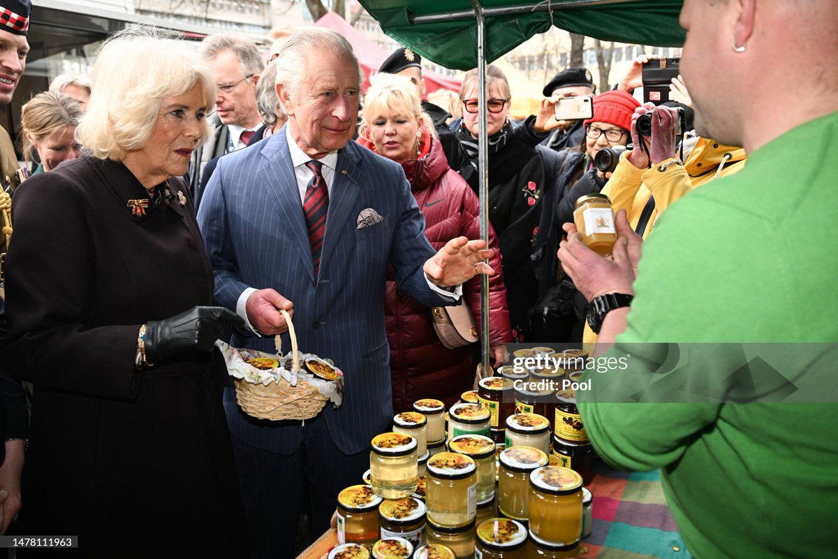 #Throwback 

A very successful state visit to Germany for the King and Queen in March 2023. Some lovely moments and a huge crowd. 🥰