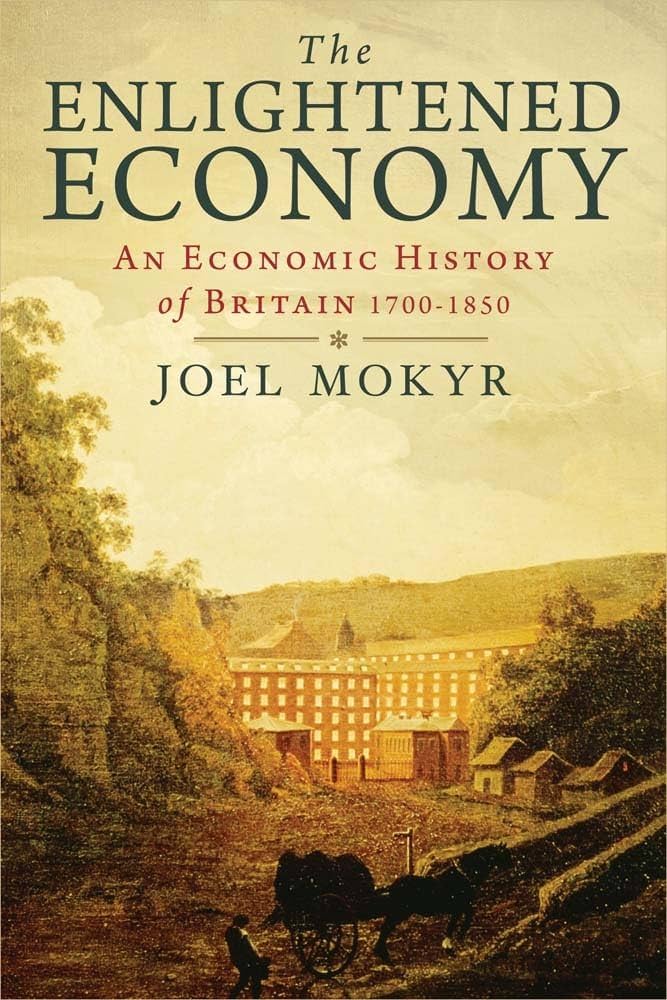 pseudoerasmus's tweet image. Four items by Mokyr: the first is a topic recognised by the Nobel, but the other three are less well known areas of Mokyr: his study of the Irish famine, his explanation of why the Dutch Republic was not the first, and his artisan theory of the Industrial Revolution.