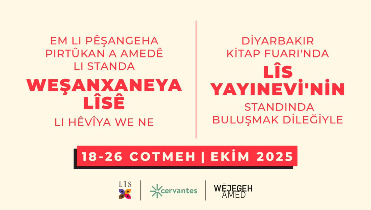 Lîs Yayınevi tweet media