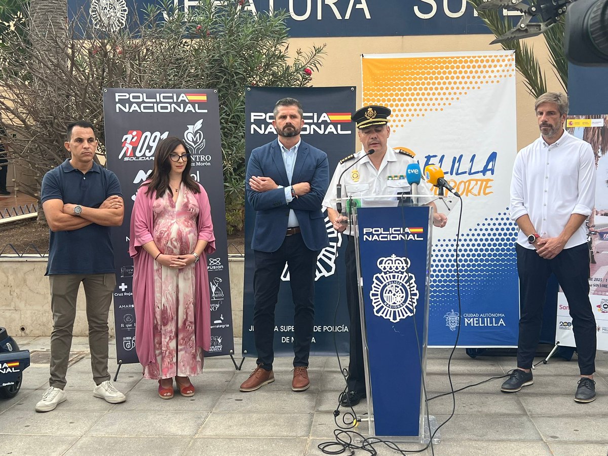 🔵La Policía Nacional y la Consejería de Deportes han presentado la quinta edición de la Ruta 091, una carrera solidaria que une deporte y compromiso social copemelilla.com/actualidad/la-…