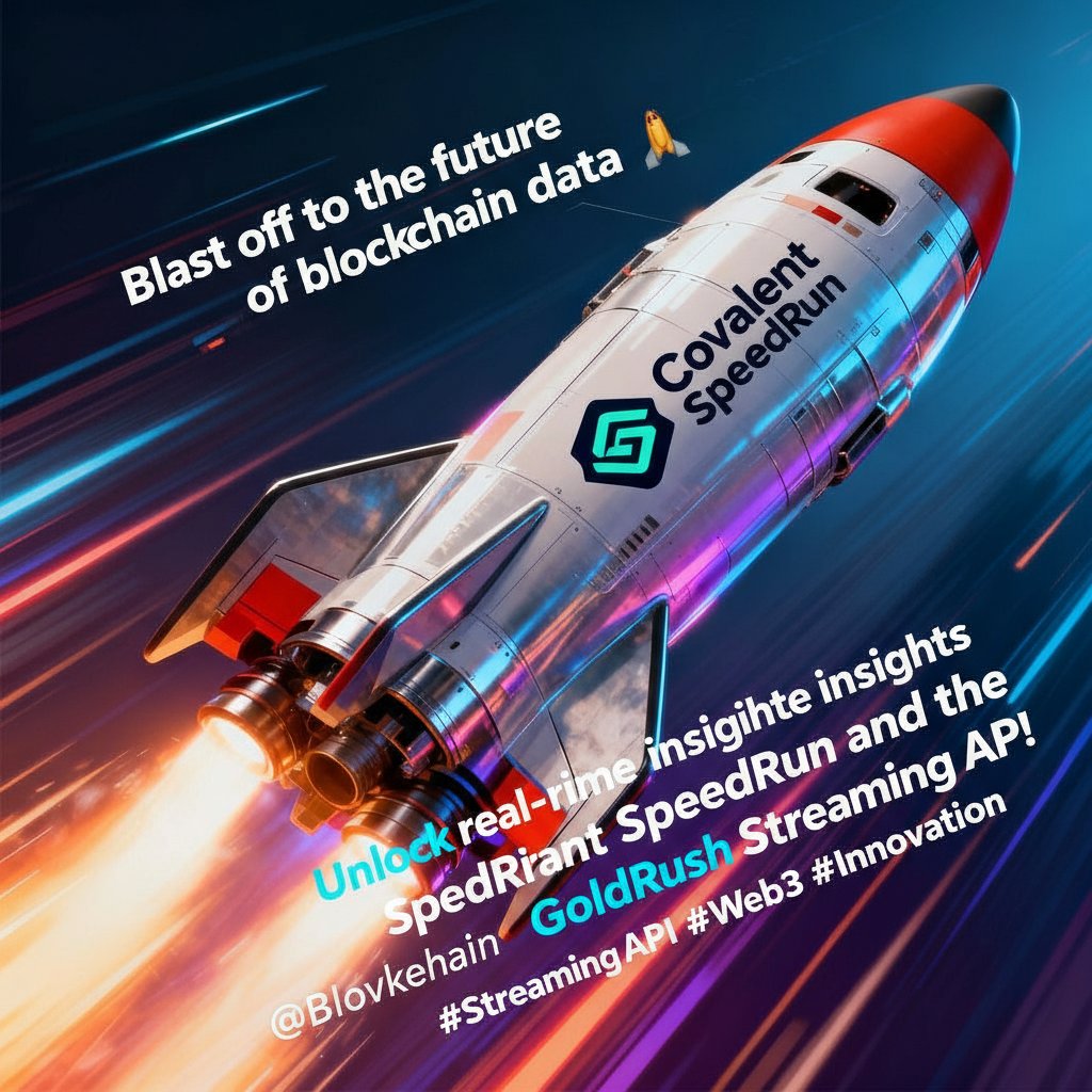 Upasana4433's tweet image. Blast off to the future of blockchain data 🚀
Unlock real-time insights with Covalent SpeedRun and the GoldRush Streaming API!
#Blockchain #StreamingAPI #Web3 #Innovation