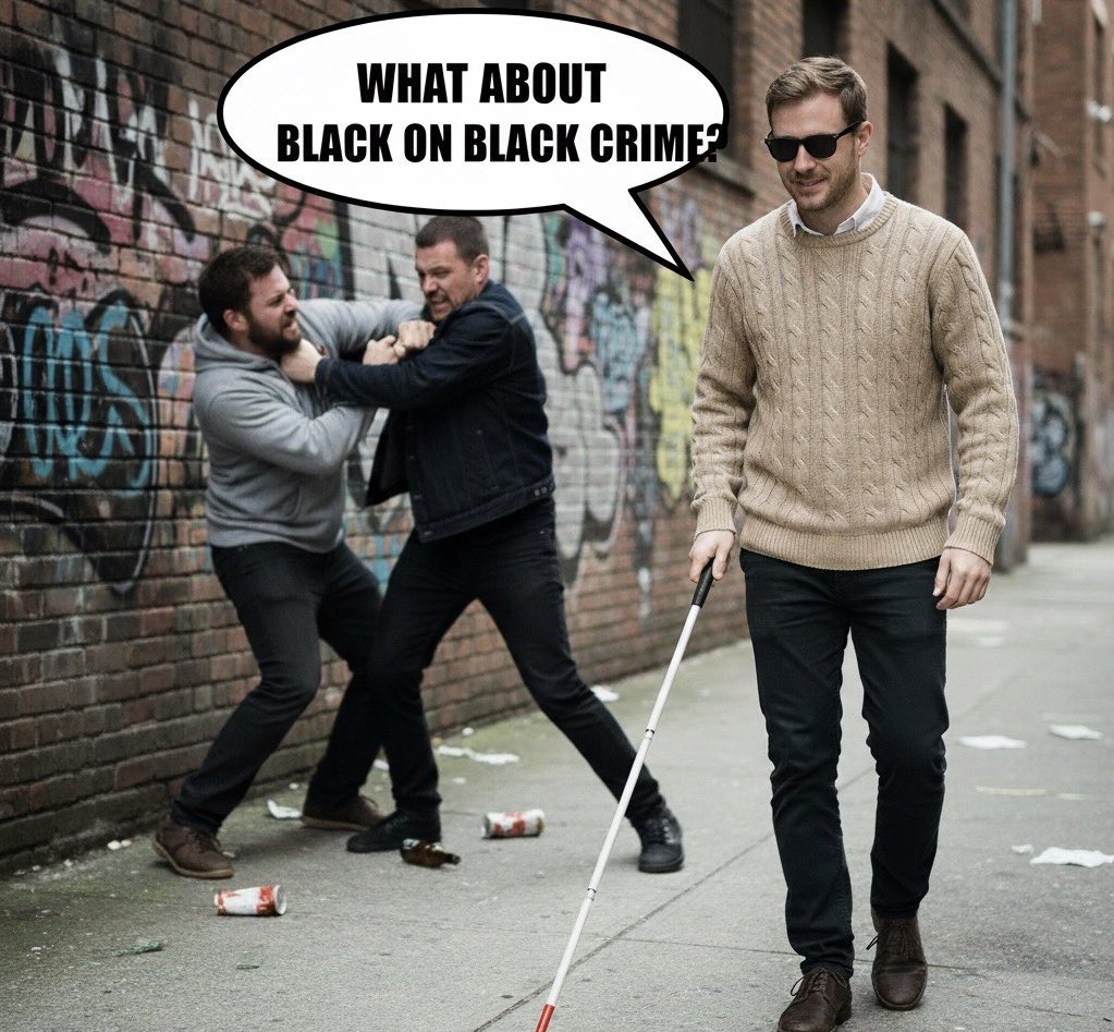 FmmDoom's tweet image. whites use Black people as a boogeyman so they don’t have to deal with their own criminality and violence.