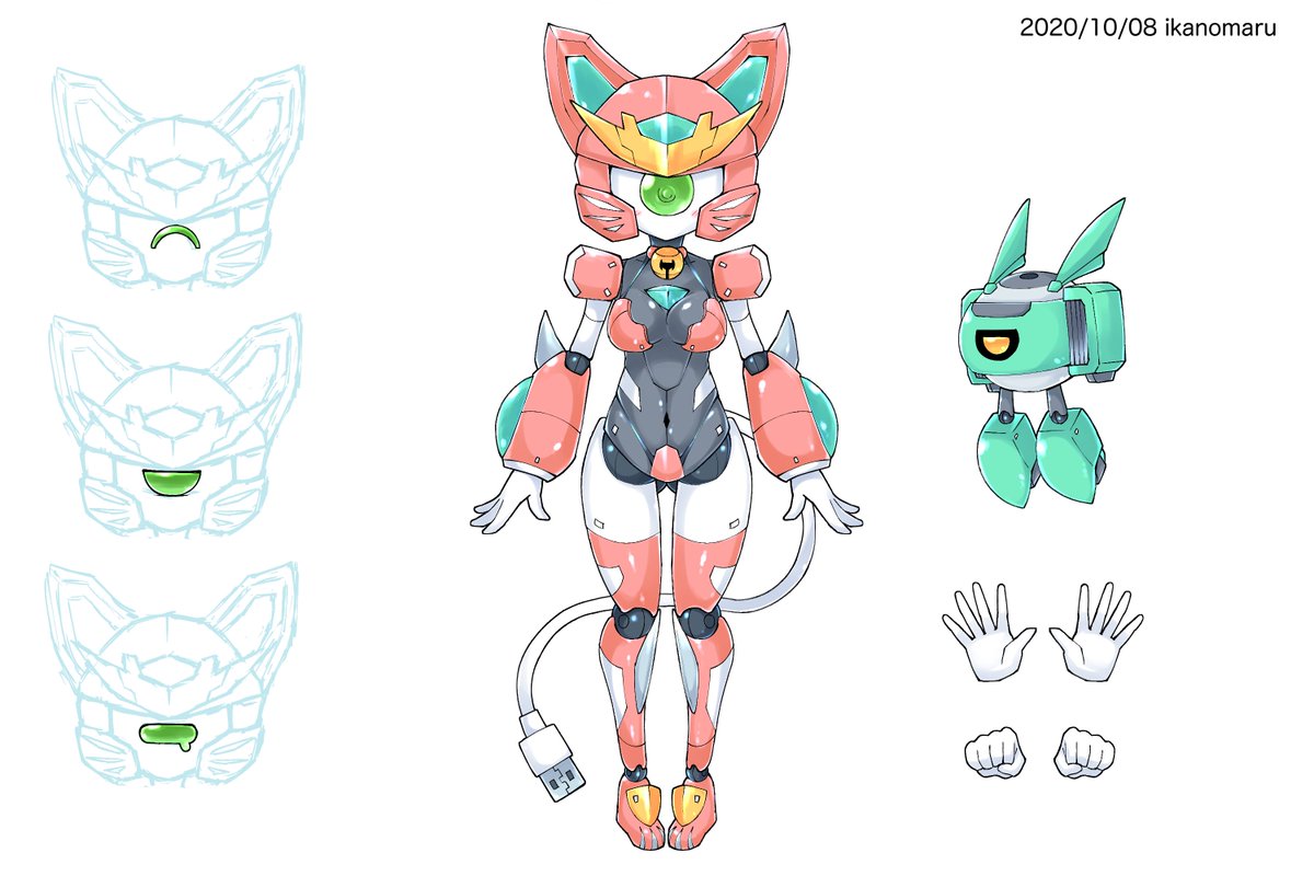 #VTuberになった経緯 
・マスター(中の人)がVtuberにハマる(主に個人Vさん)
・「性癖の坩堝だしロボ娘Vさんも結構いるのでは？」→「ほとんどおらん…！なら…自分で生み出すか！」
そして推しロボ娘絵師さんにこのボディをお願いして私という存在が爆誕しました。今月で5周年です。