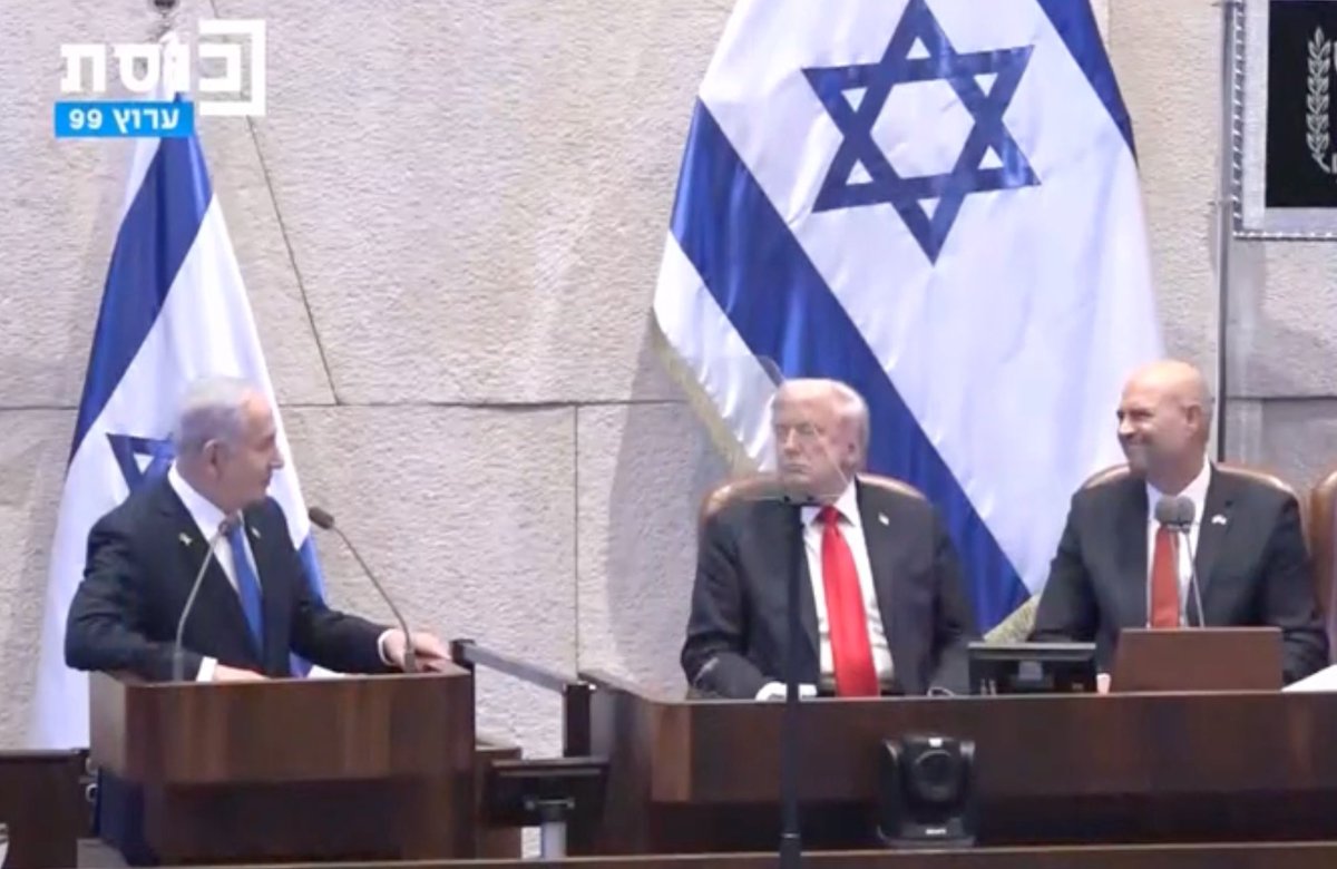 jacobkornbluh's tweet image. Netanyahu: 

&quot;Donald Trump is the greatest friend that the State of Israel has ever had in the White House.&quot;