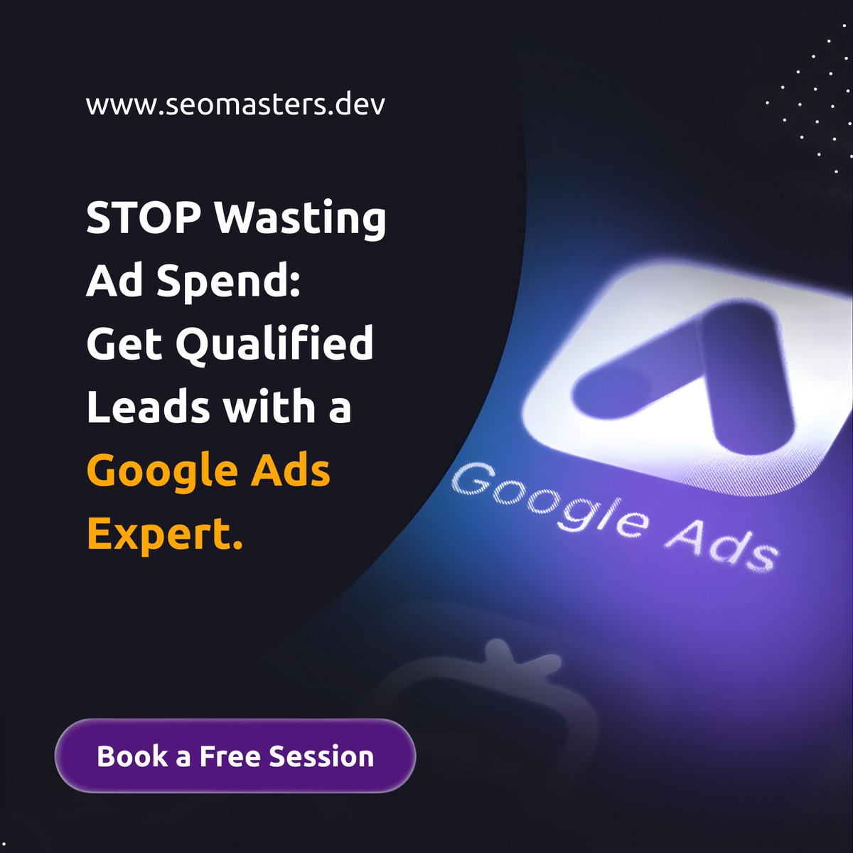 seomastersdev's tweet image. Are your Google Ads campaigns feeling like a digital black hole? High clicks, zero sales?

It&apos;s not the platform, it&apos;s the strategy.