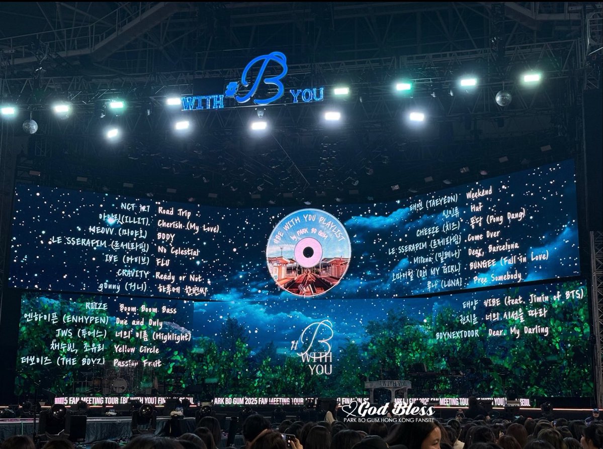moonandenhypen's tweet image. During Park Bo Gum&apos;s &apos;Be With You&apos; fan meeting in Seoul, he included ENHYPEN&apos;s One and Only to his playlist for his fans.

Previously, Park Bo Gum sang Polaroid Love during one of his fan meetings and has used Polaroid Love and Highway 1009 on his IG posts 

@ENHYPEN #ENHYPEN