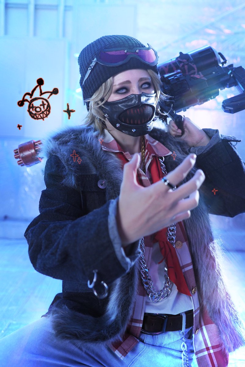 【IdentityV 第五人格: 道化師
→OPHジョーカー】

第五仮装２キャラ目にして
初ハンターはジョーカーでした🤡

改良 頑張るので 次の予定下さい😌

撮影→<a href="/trade_end/">おわる</a> 

#1011IDVeスポーツしようぜ
<a href="/Reverie_Studio1/">Rêverie Studio(レブリースタジオ)</a>