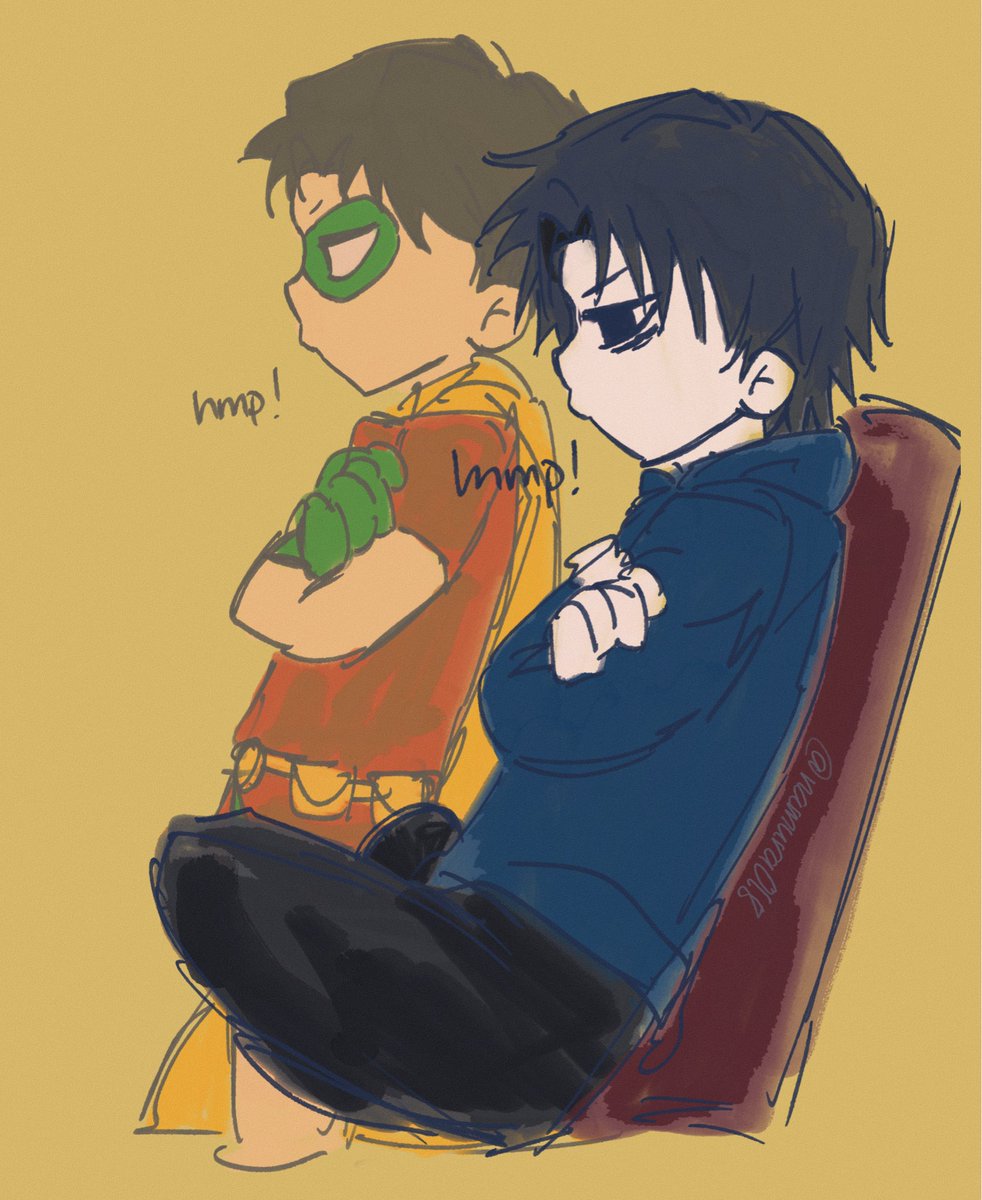 namura018's tweet photo. The resemblance (remake)
#TimDrake #dickgrayson #robin #dc #fanart #batbros https://t.co/j5NCEXhKjO