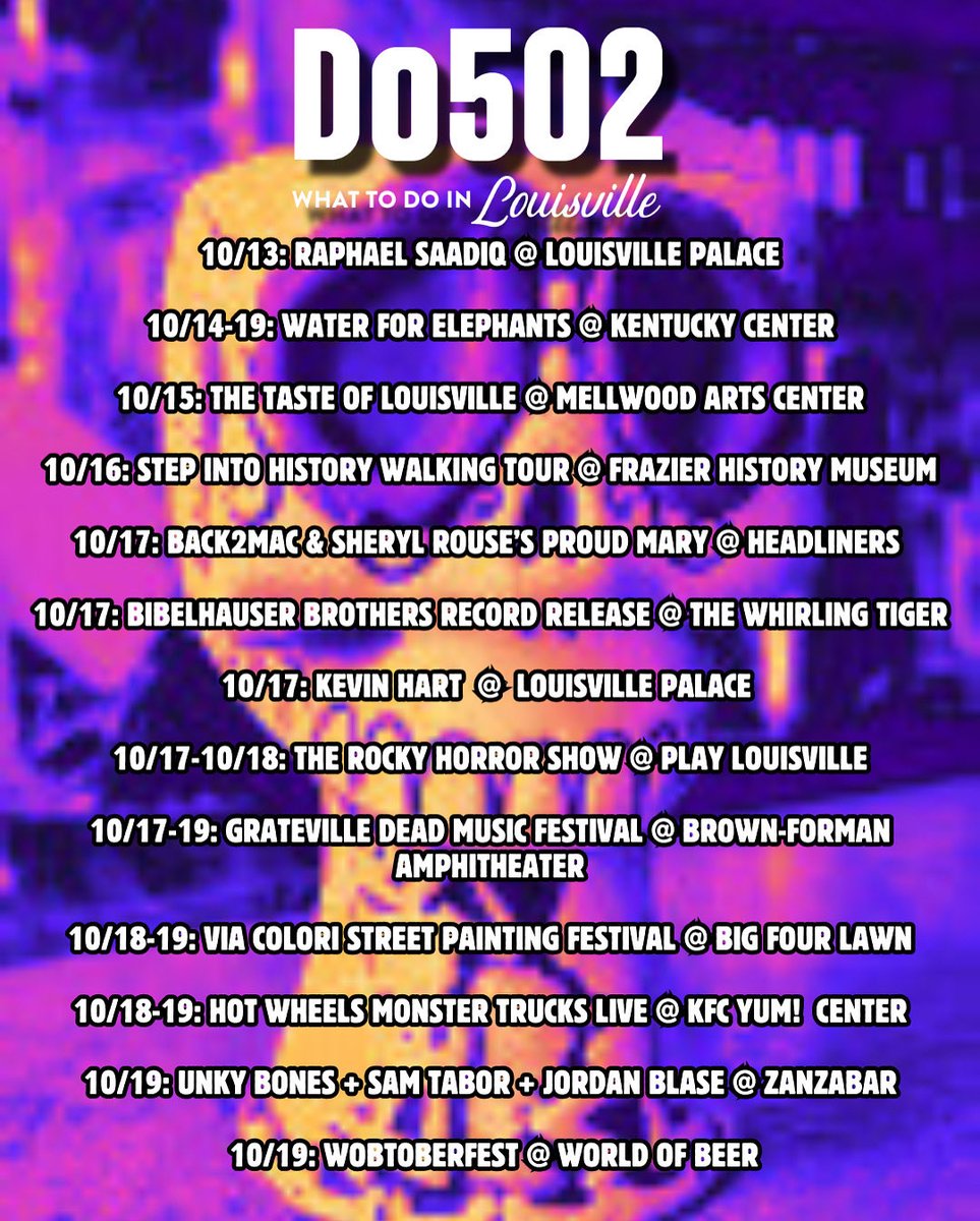 What To Do in the 502
More at do502.com