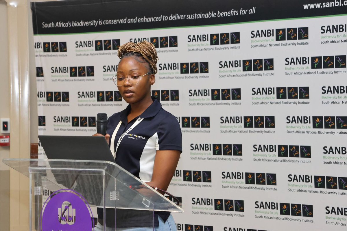 Priscah Lakane presented at the National Symposium on Biological Invasions which was hosted by the North West University. She presented on “Invasive Alien Aquatic Plants in South African Estuaries” aimed at filling in the invasive plants knowledge gap in estuaries 
#NSBI2025