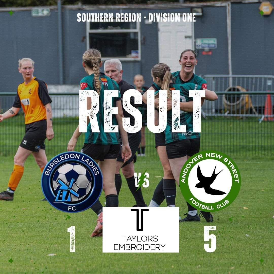 💚🖤 FULL TIME RESULT 💚🖤
Andover New Street Ladies, sponsored by Andover Glass, secured a 5–1 victory against Bursledon Women at Priory Park. 💪⚽️
⚽️ Goals: Liv (4), Keira (1)
💫 Player of the Match: Freya (<a href="/Fevogym/">Fevogym</a>) for her outstanding work rate and versatility. 👏
A solid