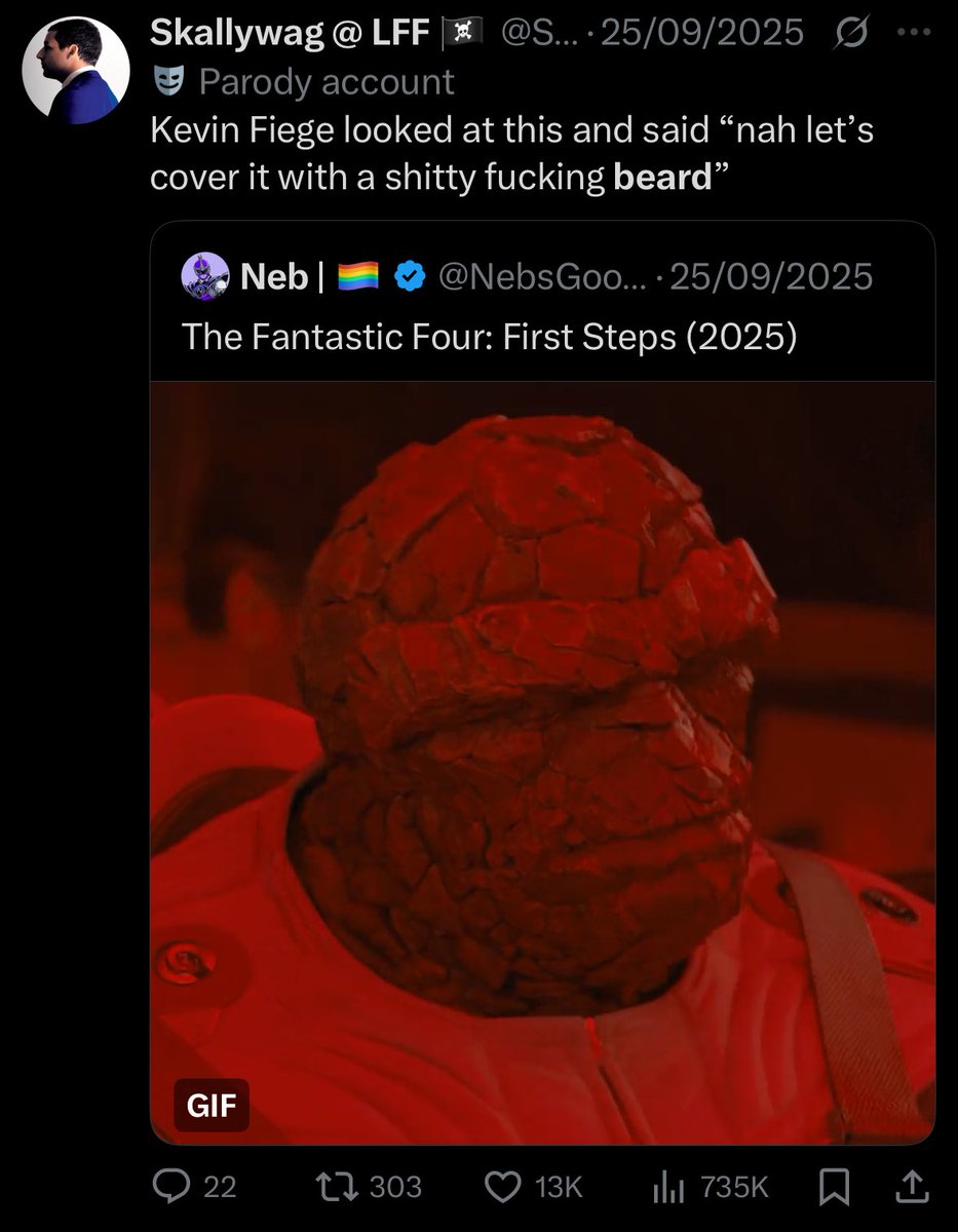 Hating on that stupid beard