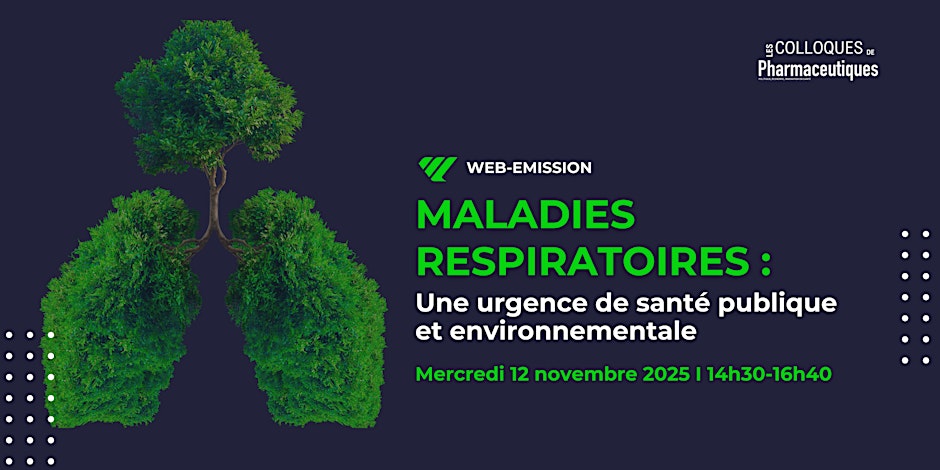 lafnim's tweet image. 🔎 Des infos de nos Partenaires #FNIM
Pharmaceutiques vous propose de participer gratuitement à la Web émission ➡️ « Maladies respiratoires : une urgence de santé publique et environnementale ? »
🖥️ Programme détaillé & Inscription gratuite ici eventbrite.fr/e/billets-web-…