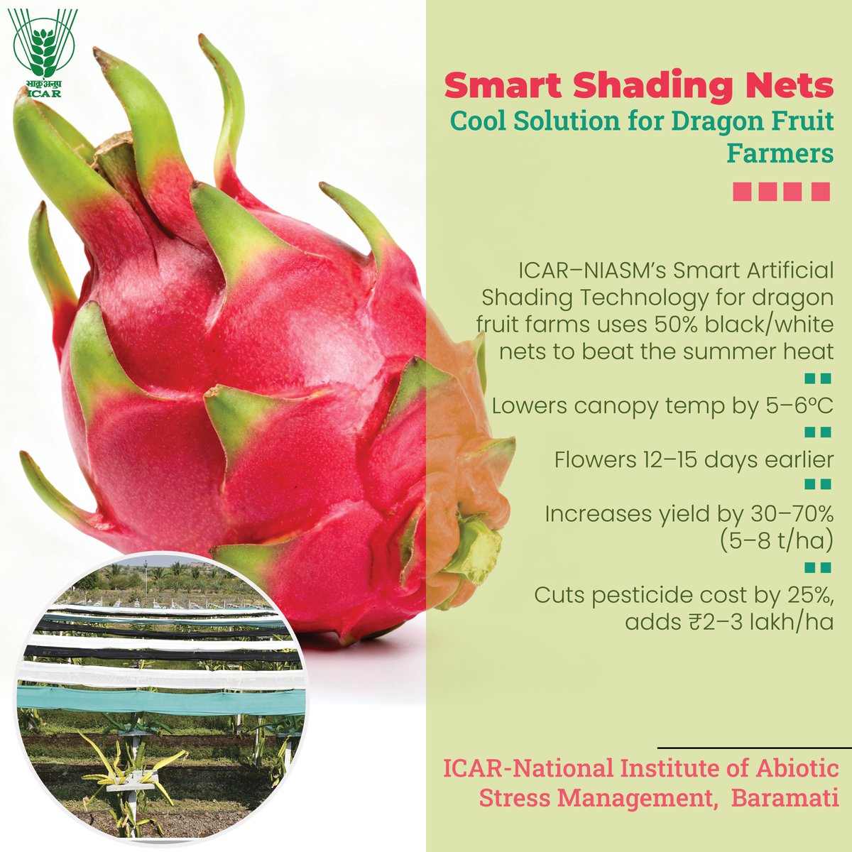 Indian Council of Agricultural Research. tweet media