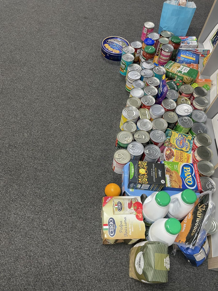 Many thanks to all of the donations sent in for our harvest so far. Please keep on sending them in this week ready for our harvest festival next week. #community <a href="/WestCheshireFB/">WestCheshireFoodbank</a>