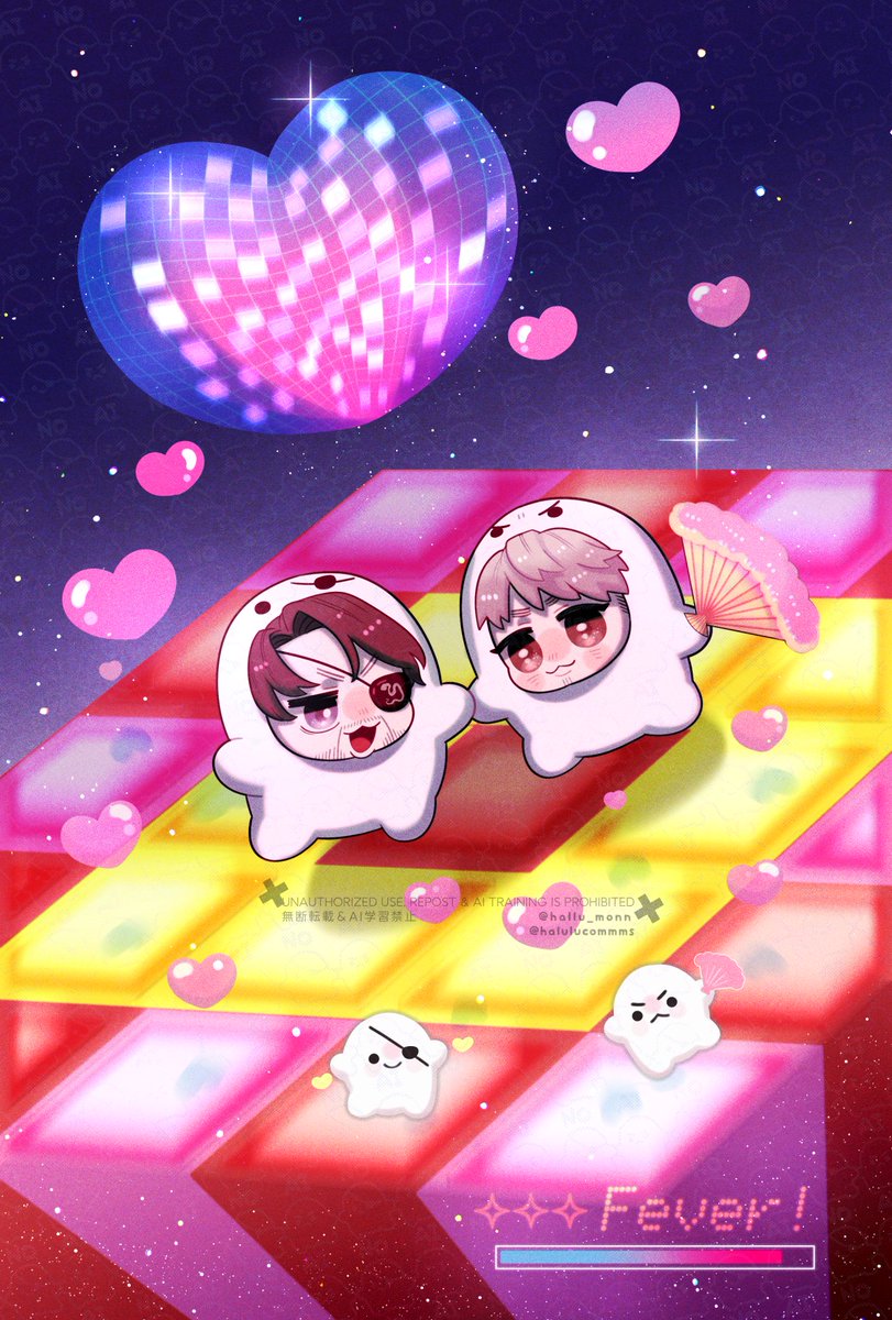 もちちゃんの着ぐるみを着たまきりがどうしても見たくて、でも自分は描けないのではるううさん(<a href="/HaluluComms/">✨Halulu✨VGen Comms</a>)に描いていただきました✨
こんな風にいつまでも仲良く踊っていてほしい💃💃
言葉に出来ないくらいかわいい二人をありがとうございました😊