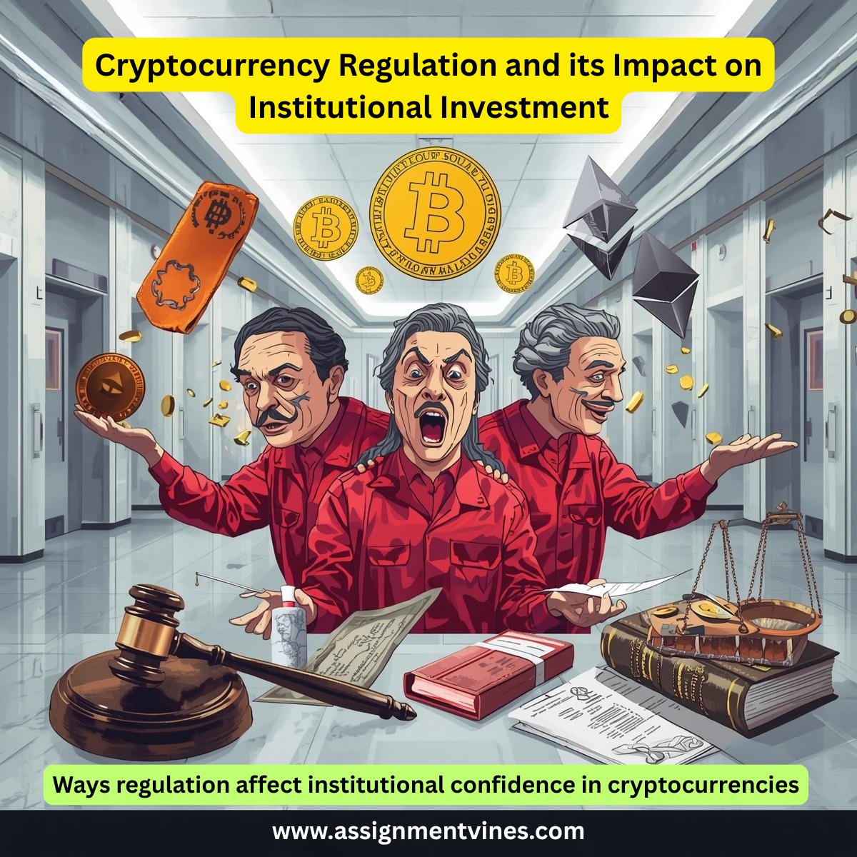 Assignment_V's tweet image. Cryptocurrency regulations are shaping the future of institutional investment. Clear rules boost confidence, while uncertainty slows adoption. Want to ace crypto assignments? Assignment Vines has you covered.
#CryptoRegulation #InstitutionalInvestment #AssignmentVines #Blockchain