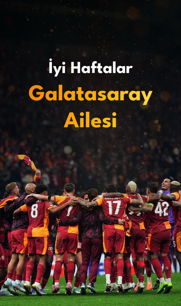 gsstarfan's tweet photo. İyi haftalar Galatasaray ailesi!❤️💛

#Galatasaray #StarFan https://t.co/WsYKzLCpGQ
