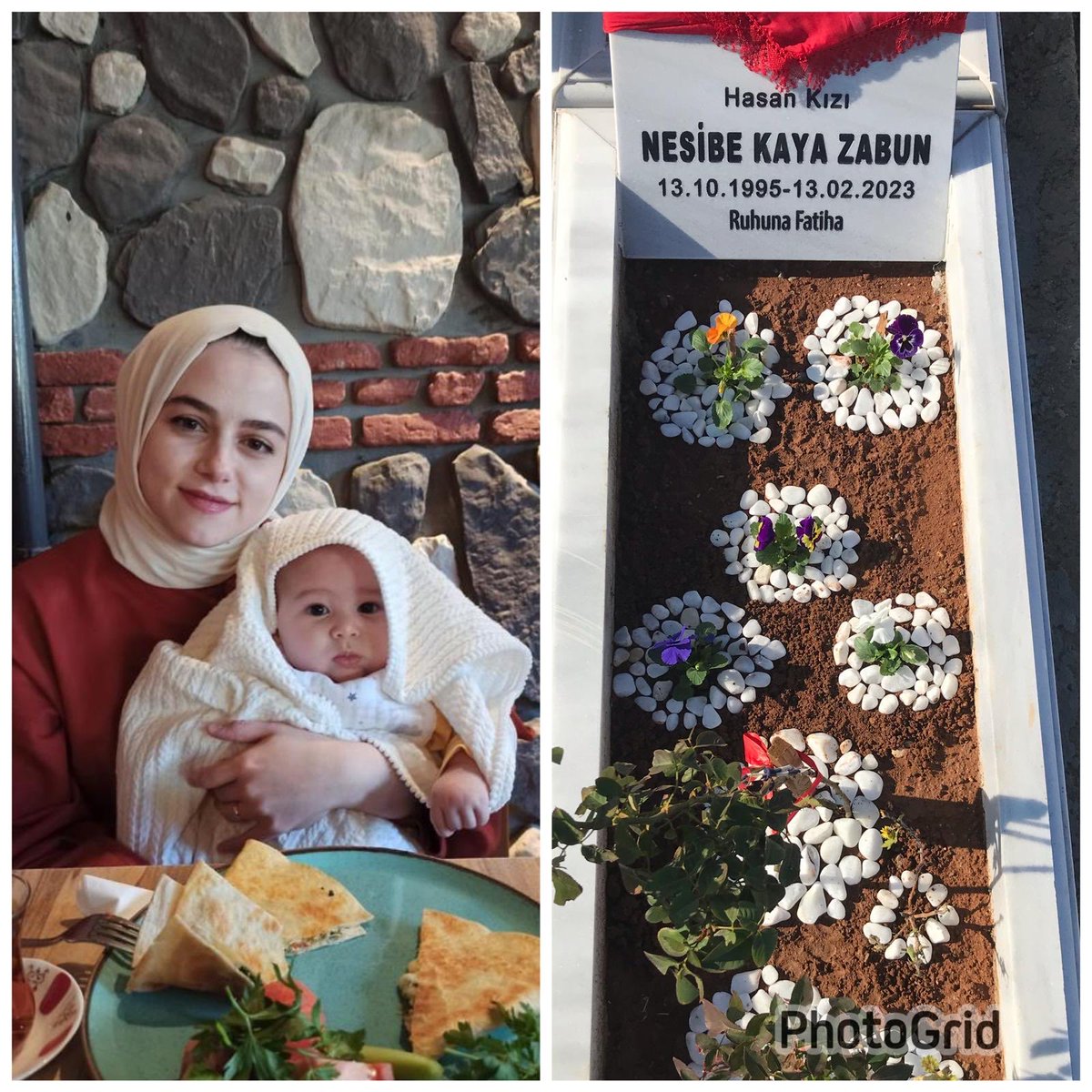 nurgul22's tweet photo. Bugün güzel huylu ,güzel yüzlü gelinim Nesibe’nin doğum günü.Depremden önce son doğumgününü kutlamak için aradığımda, evde yani Ezgi Apartmanında ,torunum Asude’ye bakıyordu.Nereden bilirdik o evin kuzularıma mezar olacağını..Doğum günün kutlu olsun güzel kızım,güzel anne, bizleri affet kucağında bebeğinle 8gün enkaz altında bekledin yetişemedik.Bizleri affet hukuk diplomana bile sahip çıkamadık ,çaldılar.Seni hep bu masum,sessiz sakin halinle hatırlamaya çalışıyorum,oğlumun kıymetlisi,torunumun annesi , güzel huylu güzel yüzlü kızım , sizleri hayattan ve benden koparanlar en ağır cezaları alıncaya kadar mücadele etmeye devam edeceğim.