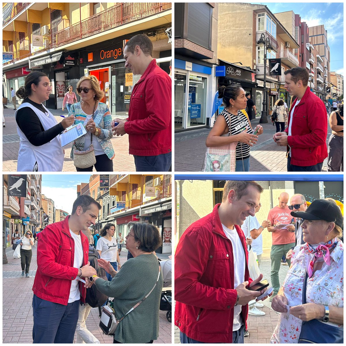 Otro día más en las calles de Getafe recogiendo firmas en contra de la injusta tasa de basuras que ya nos está cobrando las alcaldesa a los vecinos.

¡Hasta 200€ por hogar mientras que la ciudad nunca estuvo más sucia y abandonada!